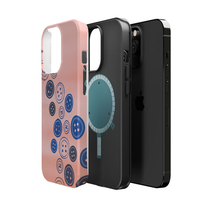 Buttons Magnetic Tough Cases